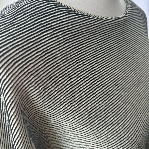 French Connection Striped Viscose Slouchy Top. - Picture 5 of 6